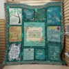 Lucky Teacher Quilt Blanket  Quilt
